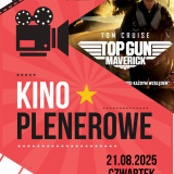 Kino plenerowe na plaży w Sielpi