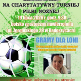 Charytatywny turniej w Radoszycach