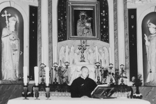 Sanktuarium Matki Bożej Wychowawczyni  w latach 70 - tych XX wieku