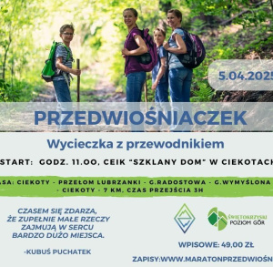 Przedwiośniaczek - piesza wycieczka z przewodnikiem