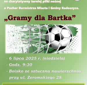 Charytatywny turniej piłki nożnej w Radoszycach