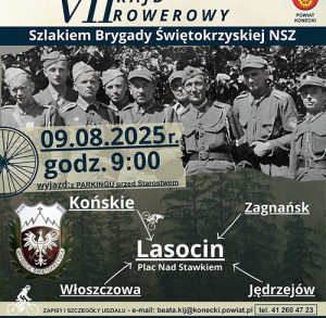 Patriotyczny Rajd Rowerowy do Lasocina