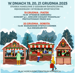 Jarmark Bożonarodzeniowy w Końskich