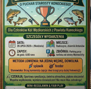 Zawody wędkarskie o puchar starosty