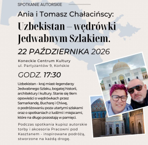 Podóżnicze spotkanie o Uzbekistanie