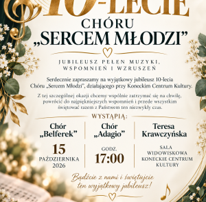 Jubileusz chóru koneckiego UTW - koncert