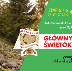 Wędrówka Głównym Szlakiem Świętokrzyskim - Etap 6