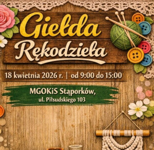 Giełda rękodzieła w Stąporkowie